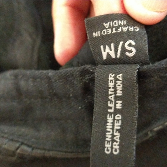 Vintage Wilsons Leather PELLE STUDIO Driver Hat Size S/M - Picture 6 of 7